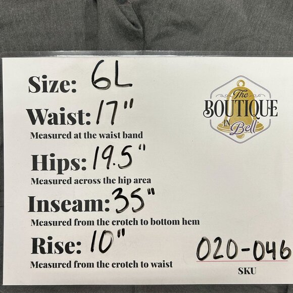 The Limited Cassidy Fit Dress Pants 6L Gray Wide Flare Leg Mid Rise Office Wear - Picture 10 of 12